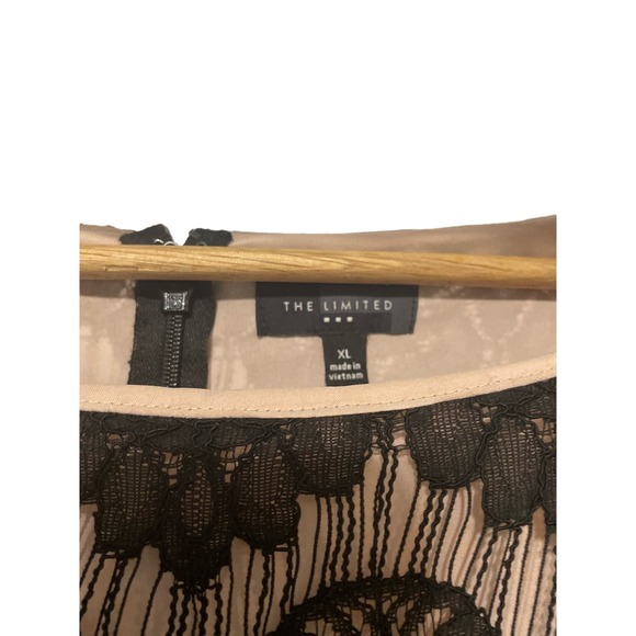 The Limited 3/4 sleeve black knit dress - Picture 2 of 7